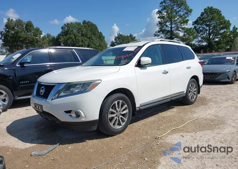 2013 Nissan Pathfinder Sl z USA, uszkodzony, nr VIN 5N1AR2MN1DC686111